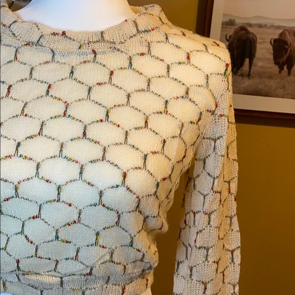 Harlow Long Sleeve Top - Cream - Picture 6 of 10